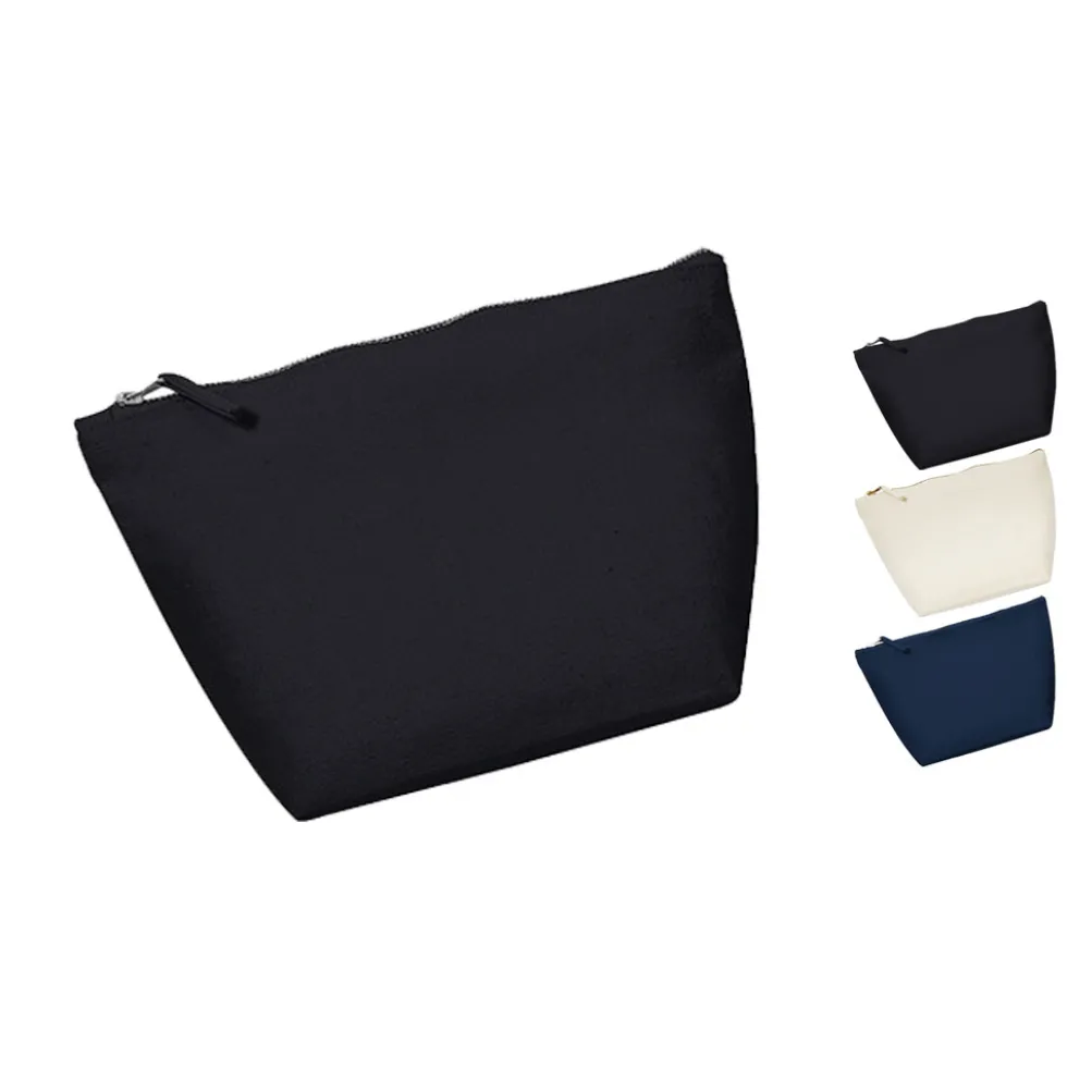 WM540 Westford Mill Kulturtasche mit Metall-Reißverschluss