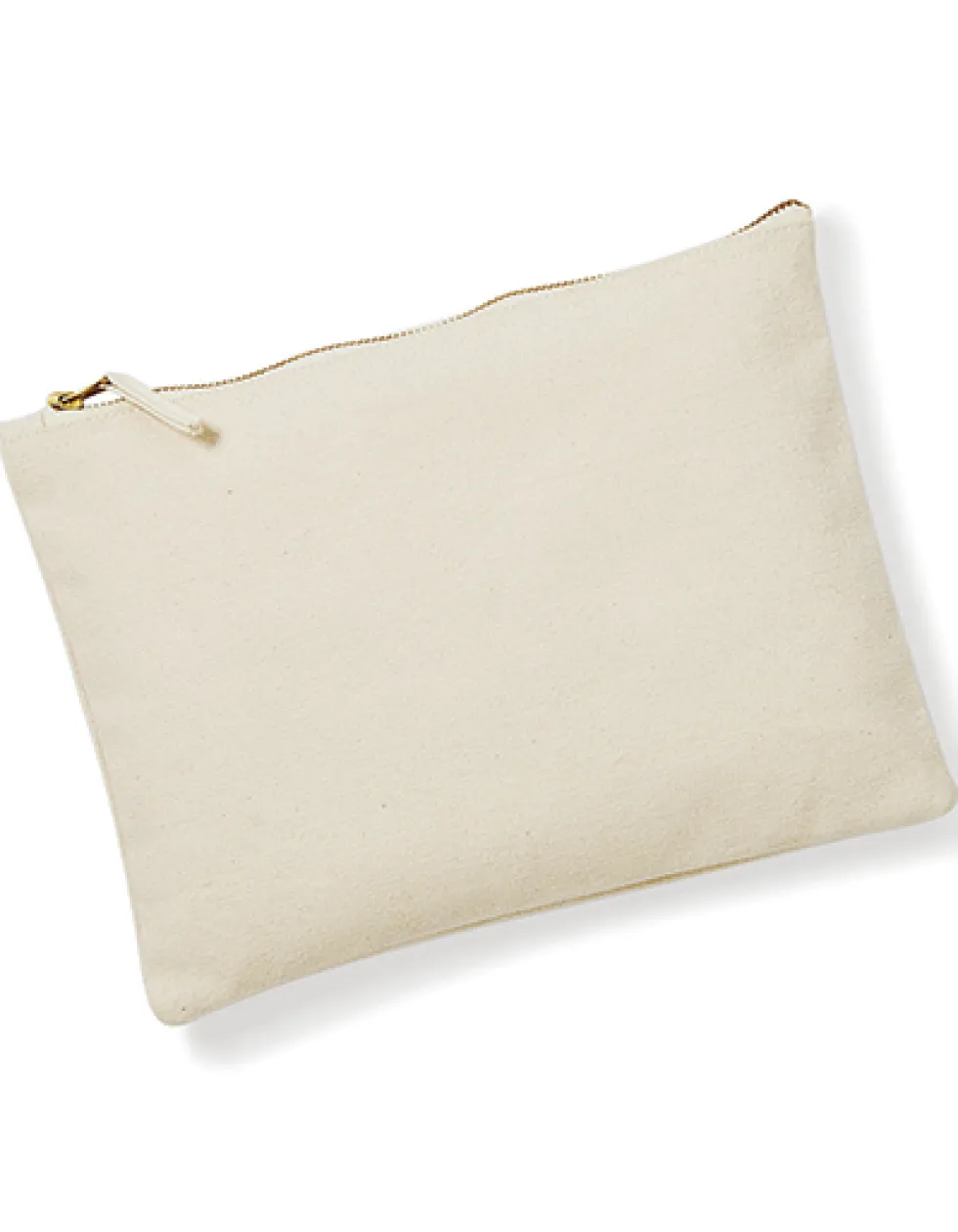 WM530 Westford Mill Kulturtasche mit Metall-Reißverschluss