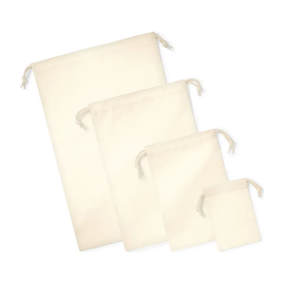 WM266 Westford Mill Stoffbeutel aus Bio-Baumwolle