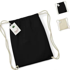 WM810 Westford Mill Turnbeutel aus Bio-Baumwolle
