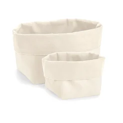 WM572 Westford Mill Wendbarer Canvas-Organizer-Box