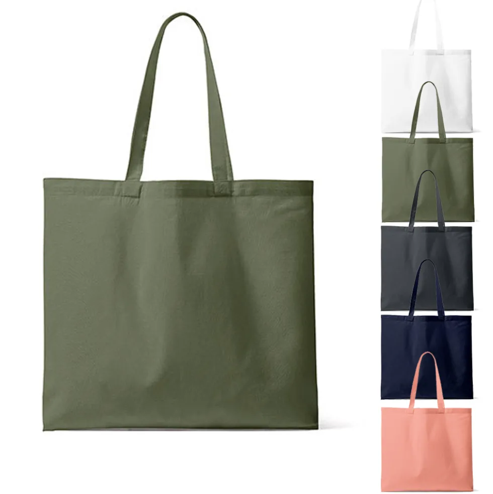 X1348 Halink Bio-Canvas-Tragetasche mittelgroß mit langem Griff London 02