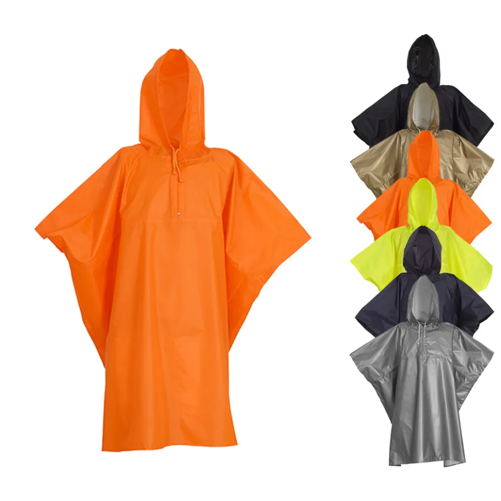 YK470 YOKO Hi-Vis hochsichtbare Kinderponcho Umhang mit Kapuze
