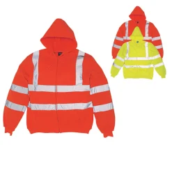 YK07 YOKO Hi-Vis hochsichtbare Kapuzenjacke