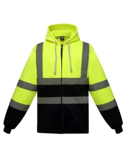 YK07 YOKO Hi-Vis hochsichtbare Kapuzenjacke