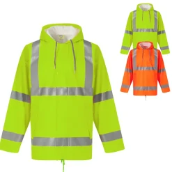 YK450 YOKO Hi-Vis Soft Flex atmungsaktive Regenjacke