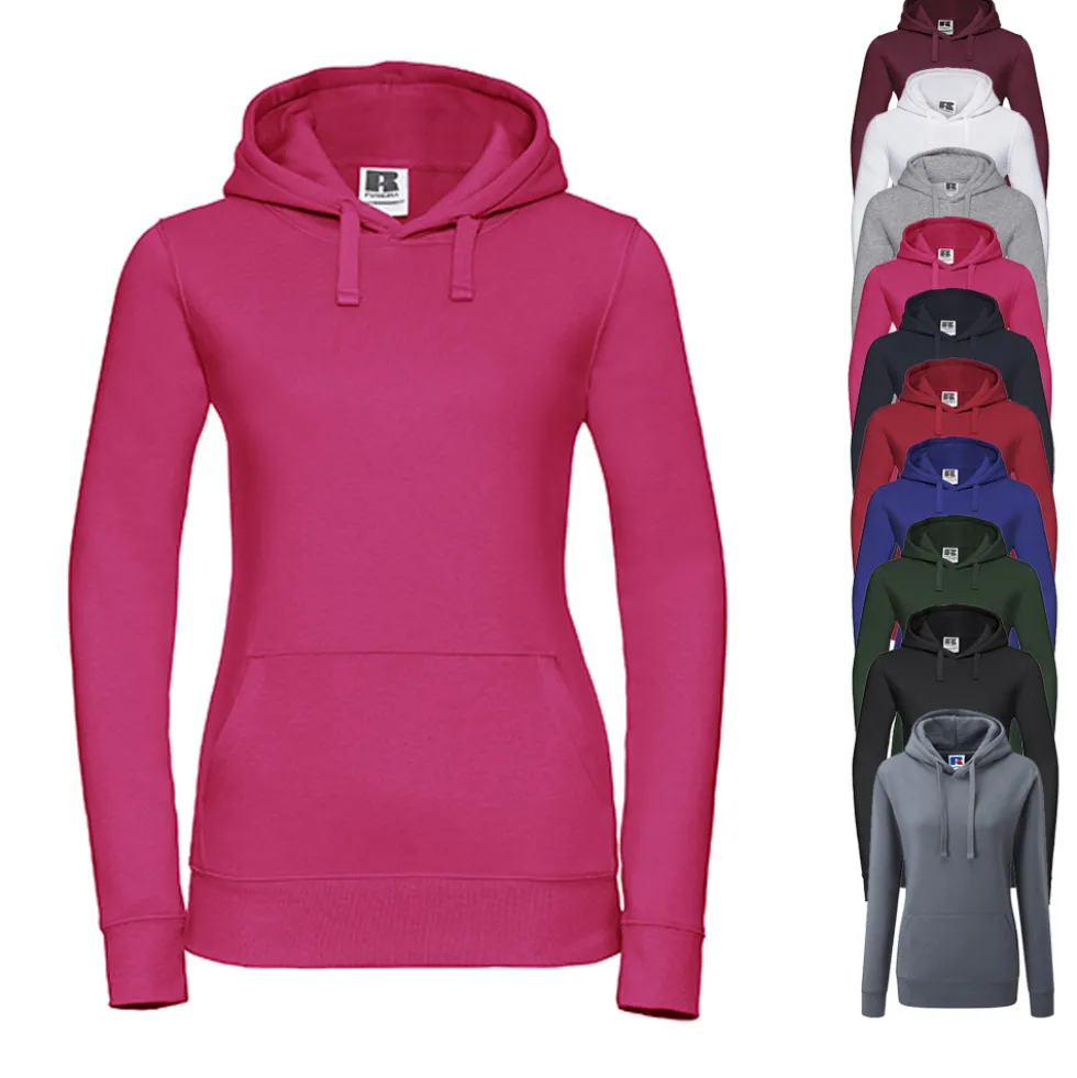 Z265F Russell Damen AUTHENTIC Kapuzen Sweatshirt