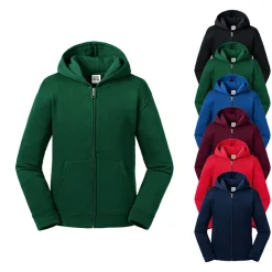 Z266K Russell Kinder AUTHENTIC Kapuzen Sweatshirt Jacke
