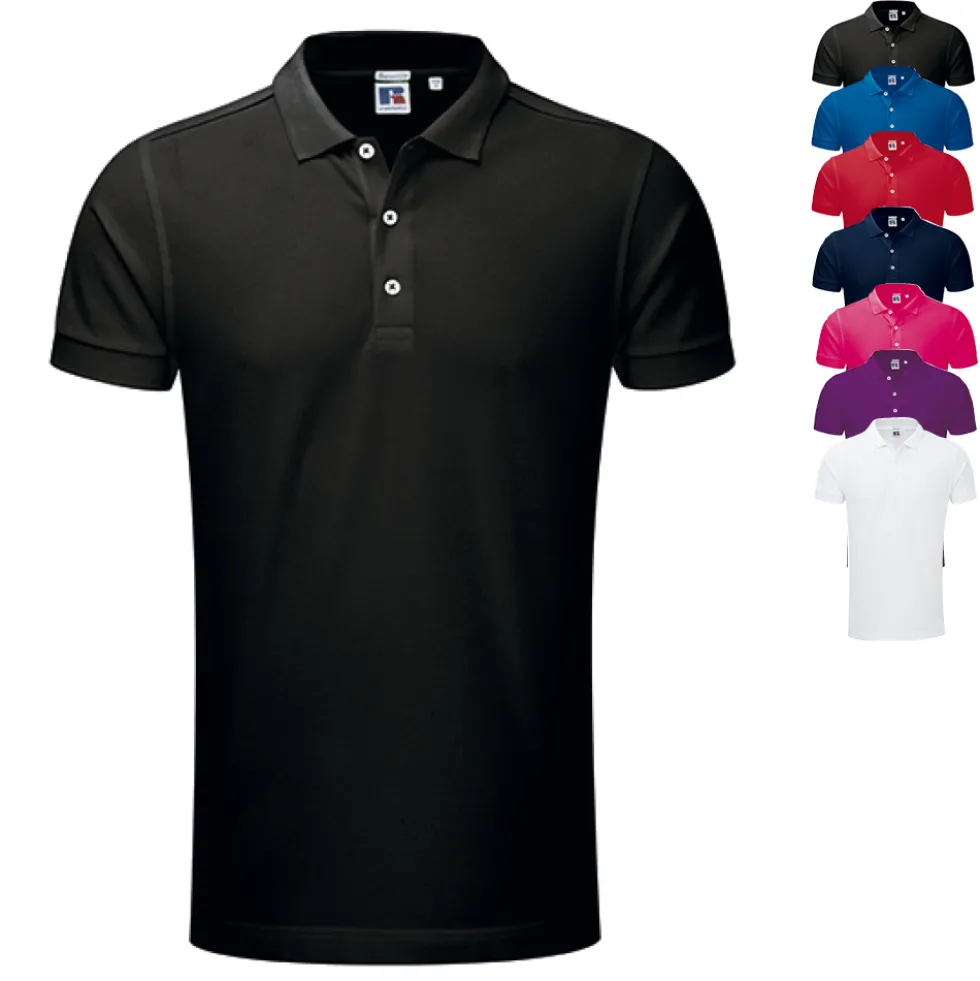 Z566 Russell Herren strapazierfähiges Polo